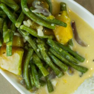 Ginataang Kalabasa at Sitaw