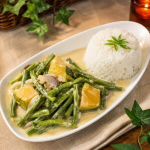 Ginataang Kalabasa at Sitaw