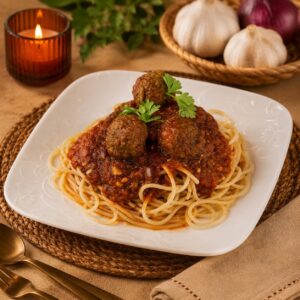 Spaghetti & Meatballs